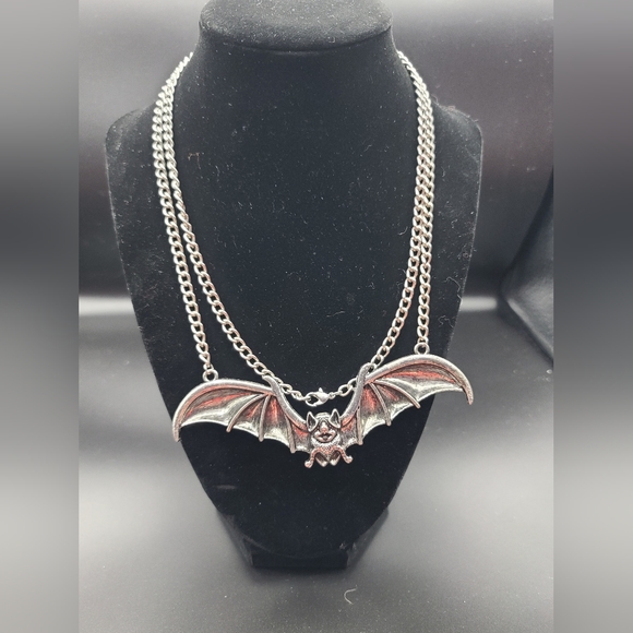 Source Unknown Jewelry - Long bat necklace
